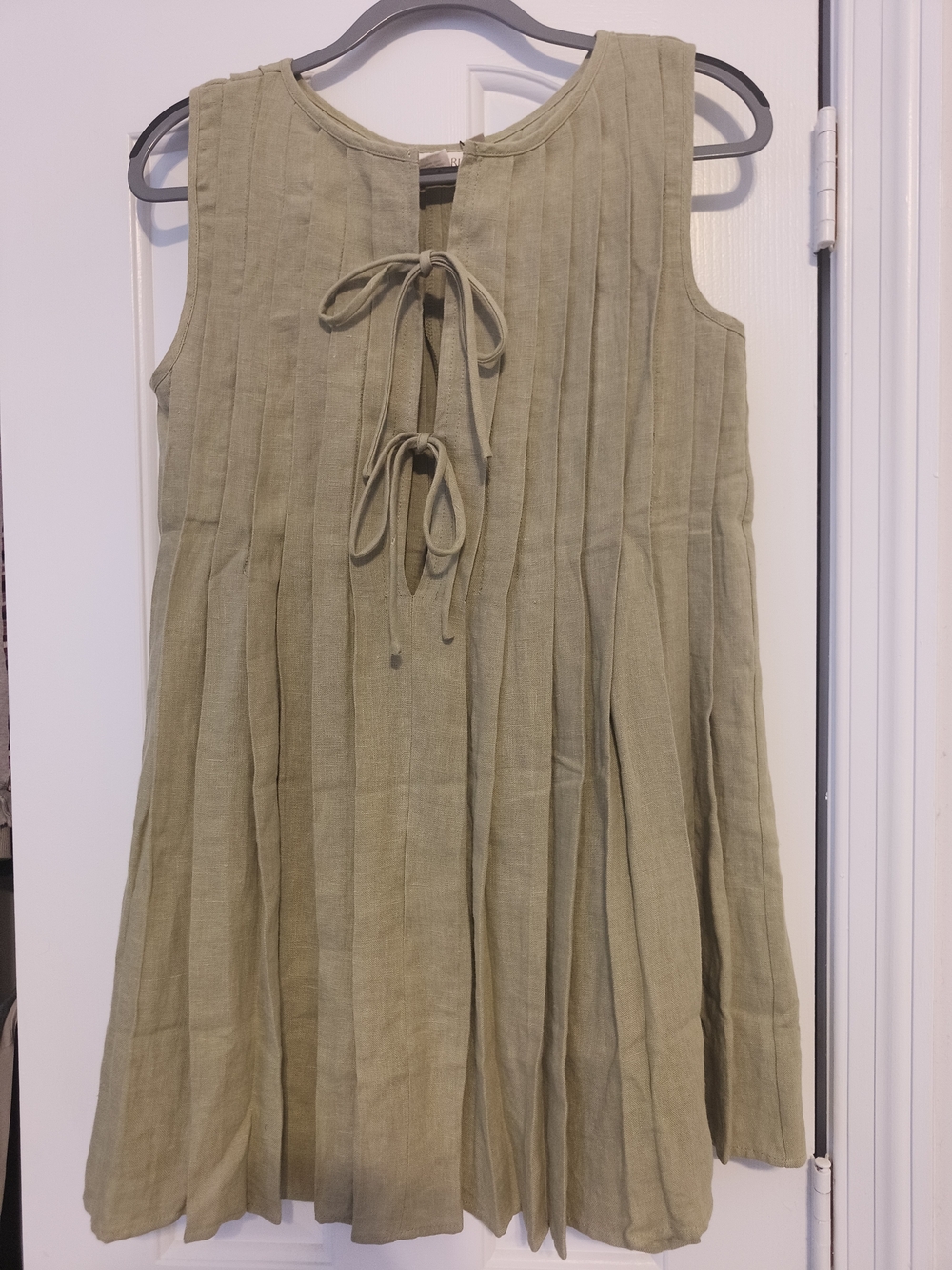 Vrg GRL Linen Dress NWT